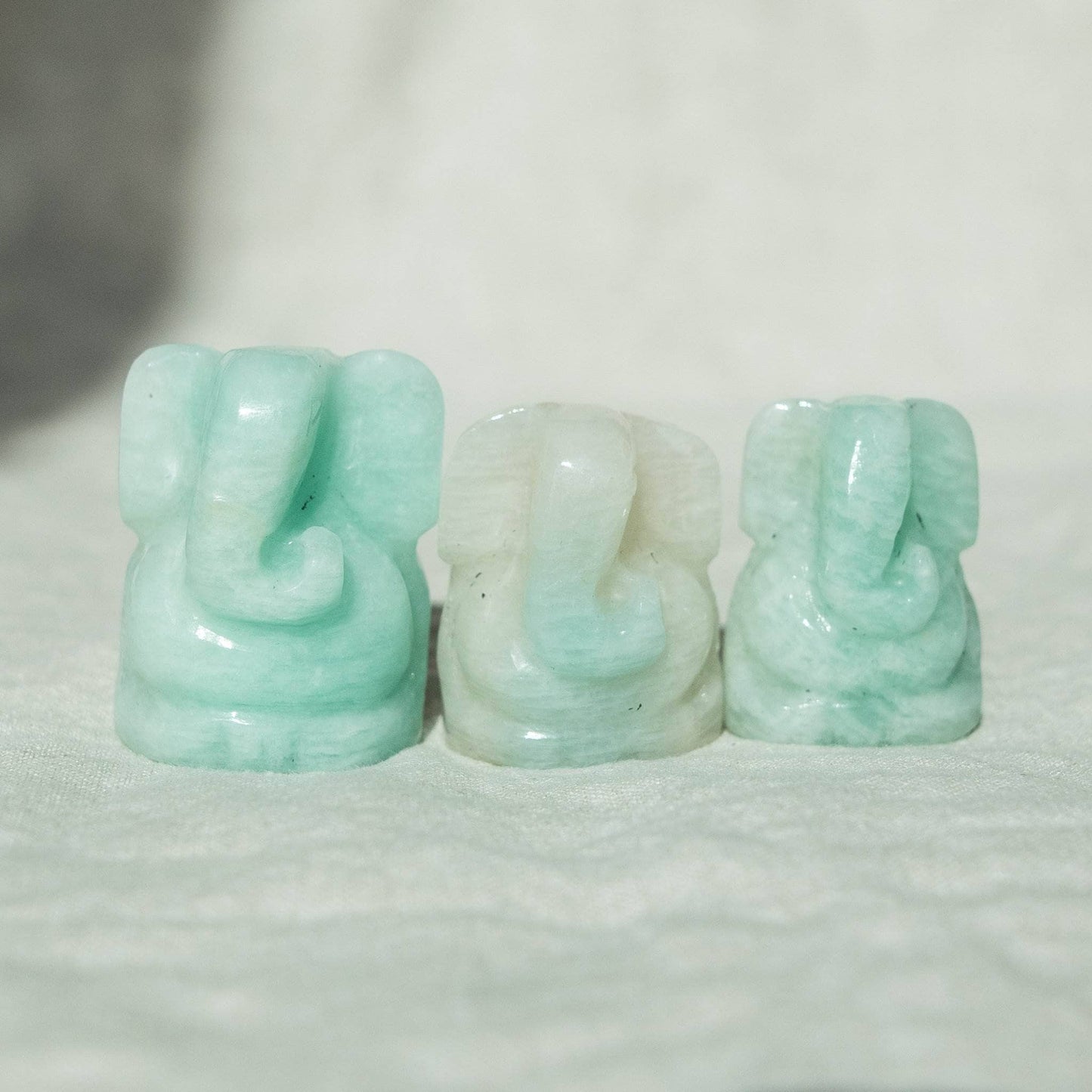 Amazonite Ganesh by Tiny Rituals