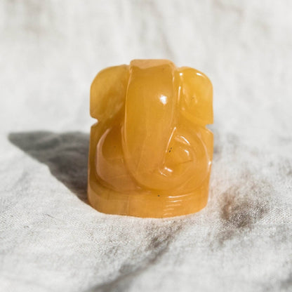 Yellow Aventurine Ganesh by Tiny Rituals