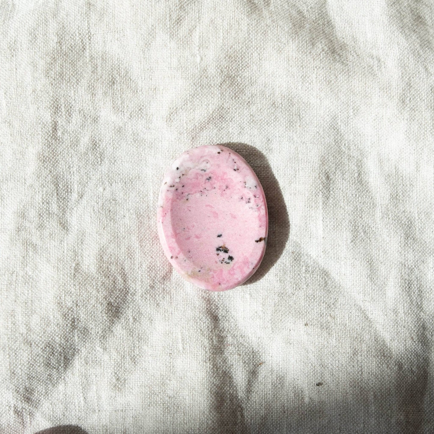 Rhodonite Worry Stone by Tiny Rituals