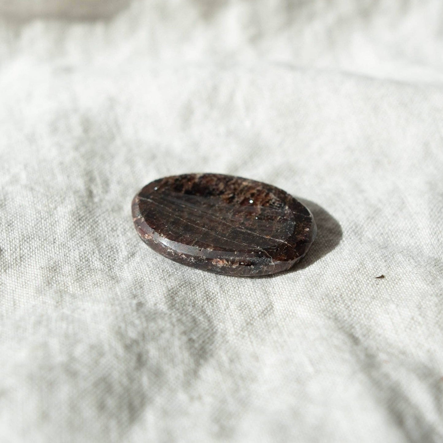 Garnet Worry Stone by Tiny Rituals