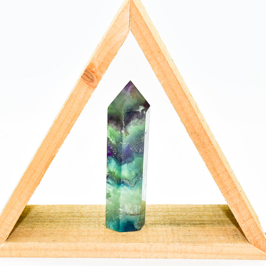 Fluorite Crystal Point by Whyte Quartz