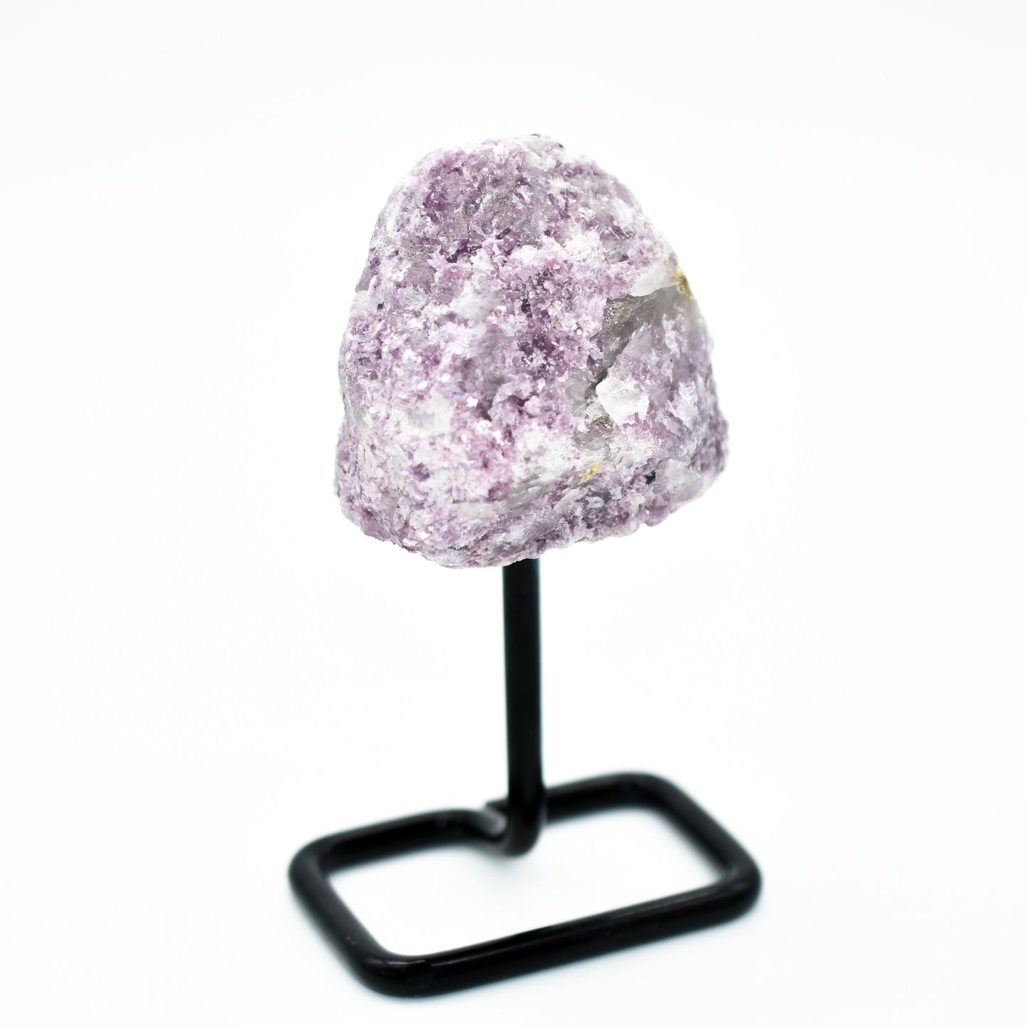 Natural Stones Display on Metal Base by Whyte Quartz