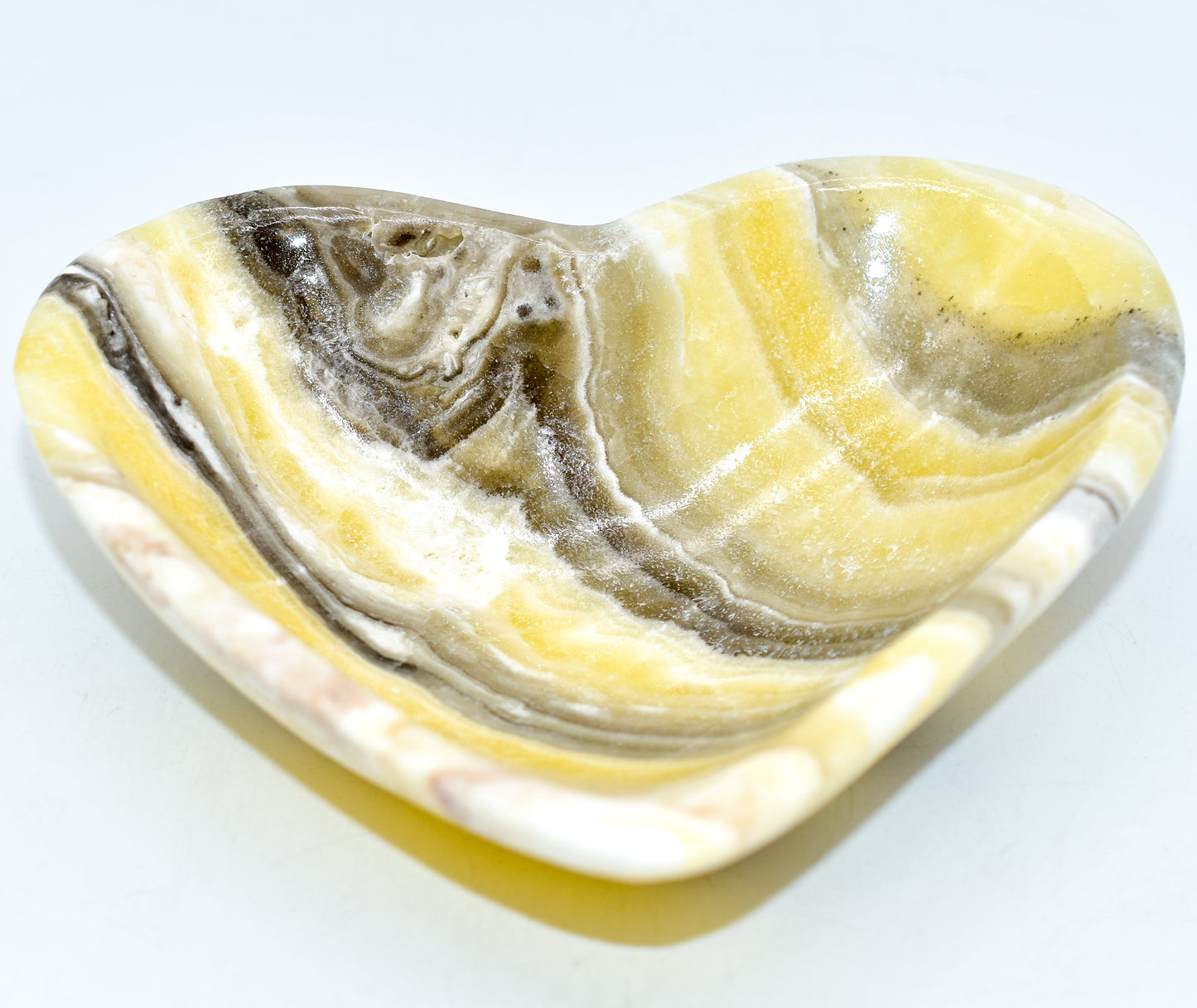 Heart Shaped Onyx Bowls by Whyte Quartz