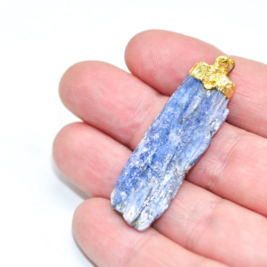 Blue Kyanite Pendant by Whyte Quartz