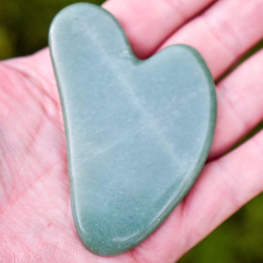 Green Aventurine Gua Sha by Whyte Quartz