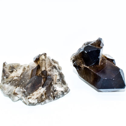 Smokey Quartz Clusters by Whyte Quartz