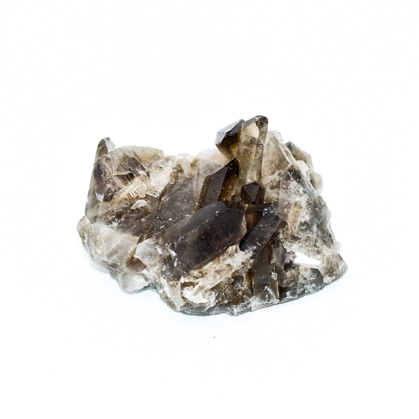 Smokey Quartz Clusters by Whyte Quartz