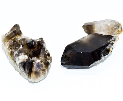 Smokey Quartz Clusters by Whyte Quartz