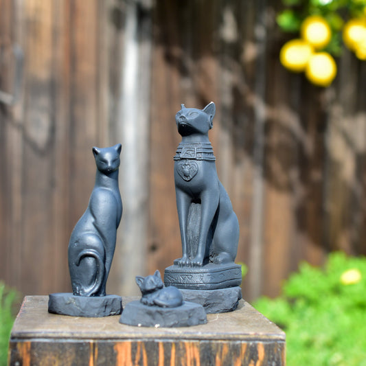 Shungite Animal Figurines by Whyte Quartz