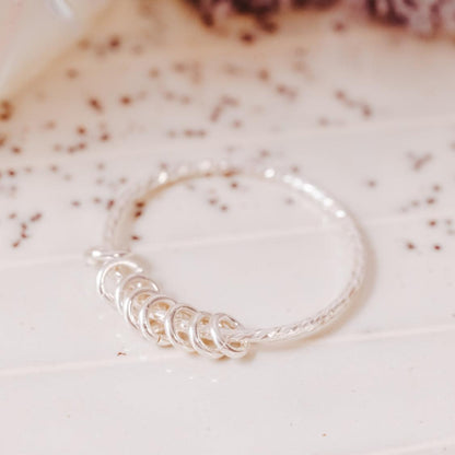 Dainty Fidget Ring by Salt and Sparkle