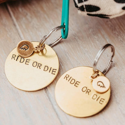 Drive Safe Love You Keychain by Salt and Sparkle