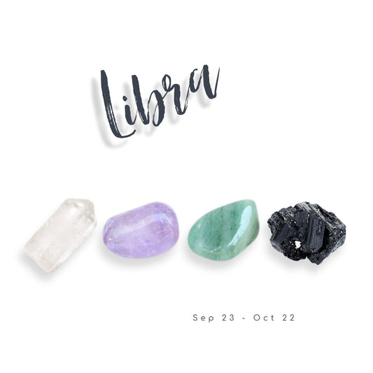 Libra Zodiac Crystal Set by Energy Wicks