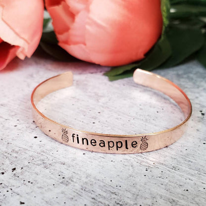 FINEAPPLE Stacking Cuff Bracelet by Salt and Sparkle