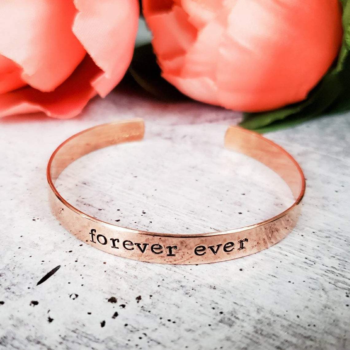 FOREVER EVER Stacking Cuff Bracelet by Salt and Sparkle