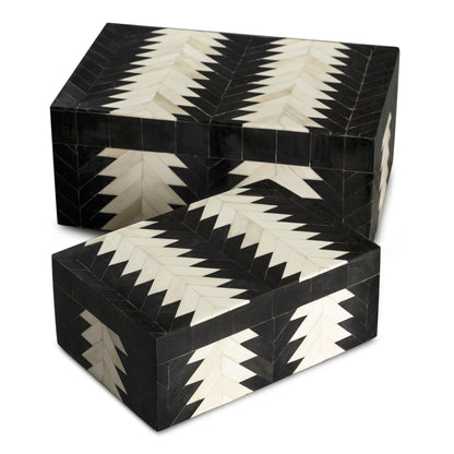 Venota Decorative Boxes, Set of 2 by GAURI KOHLI