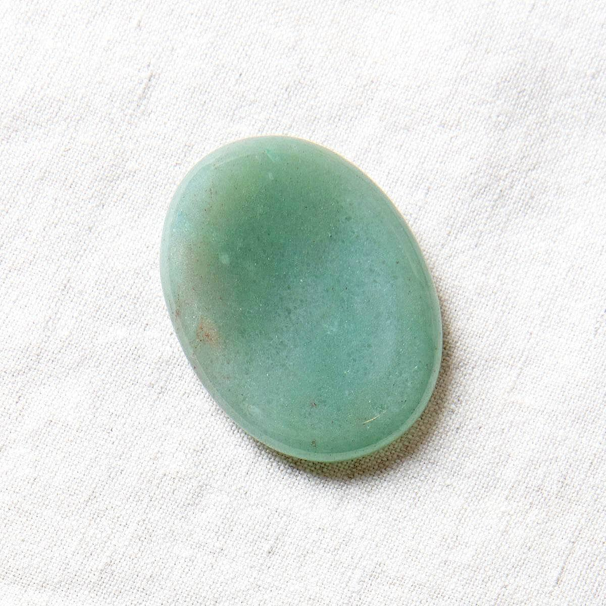 Green Aventurine Worry Stone by Tiny Rituals