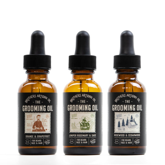 The Grooming Oil Collection by Brothers Artisan Oil