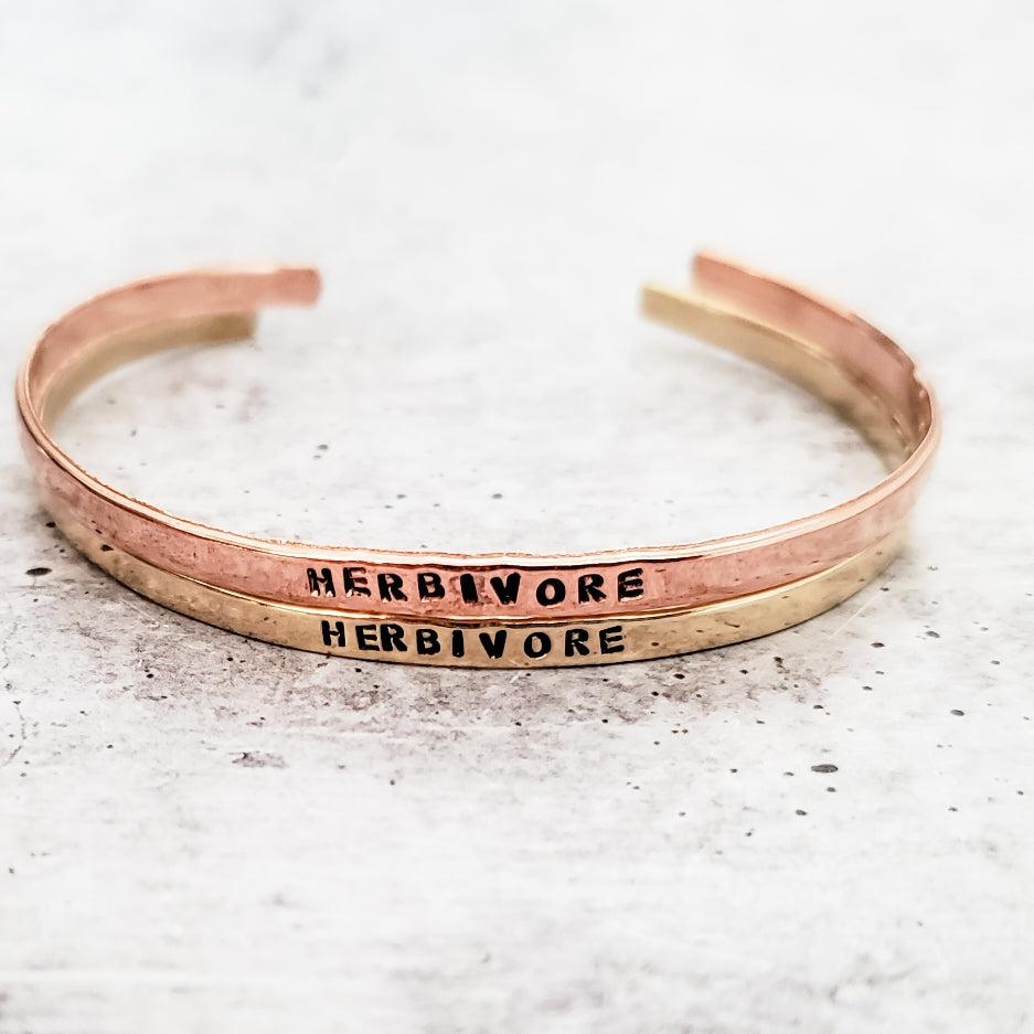 HERBIVORE Skinny Cuff Bracelet by Salt and Sparkle