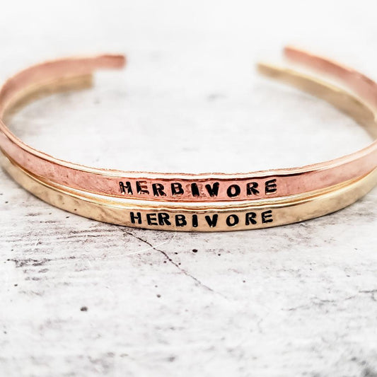 HERBIVORE Skinny Cuff Bracelet by Salt and Sparkle