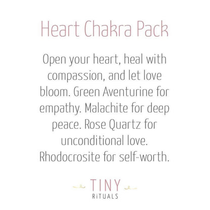 Heart Chakra Pack by Tiny Rituals