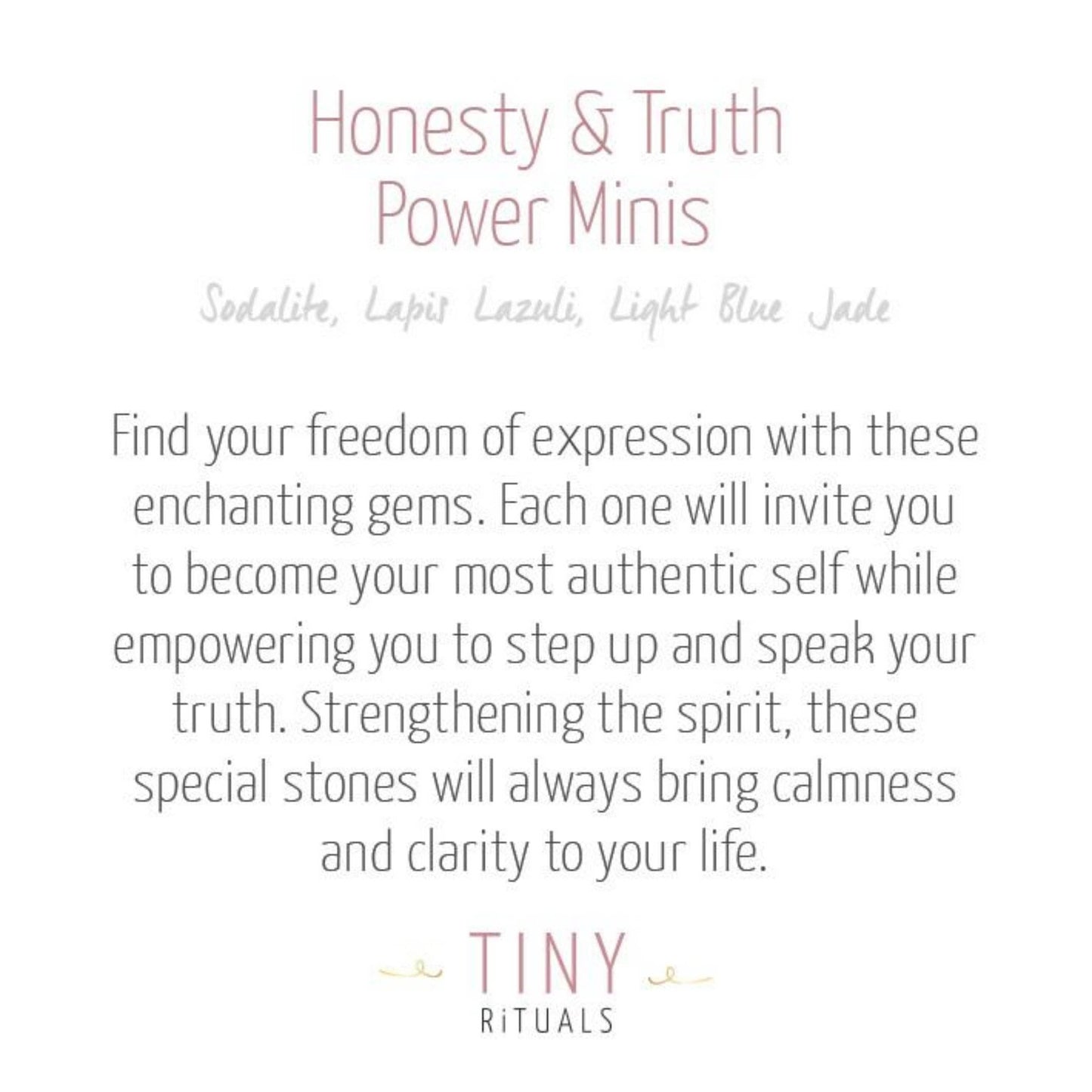 Honesty & Truth Pack by Tiny Rituals