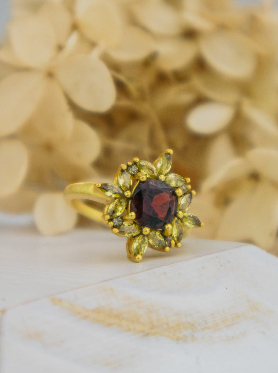 The Full Bloom Ring by Ash & Rose