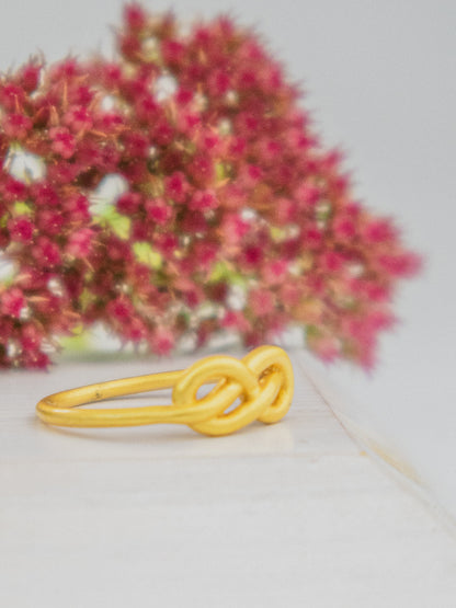 Infinity Knot Ring by Ash & Rose