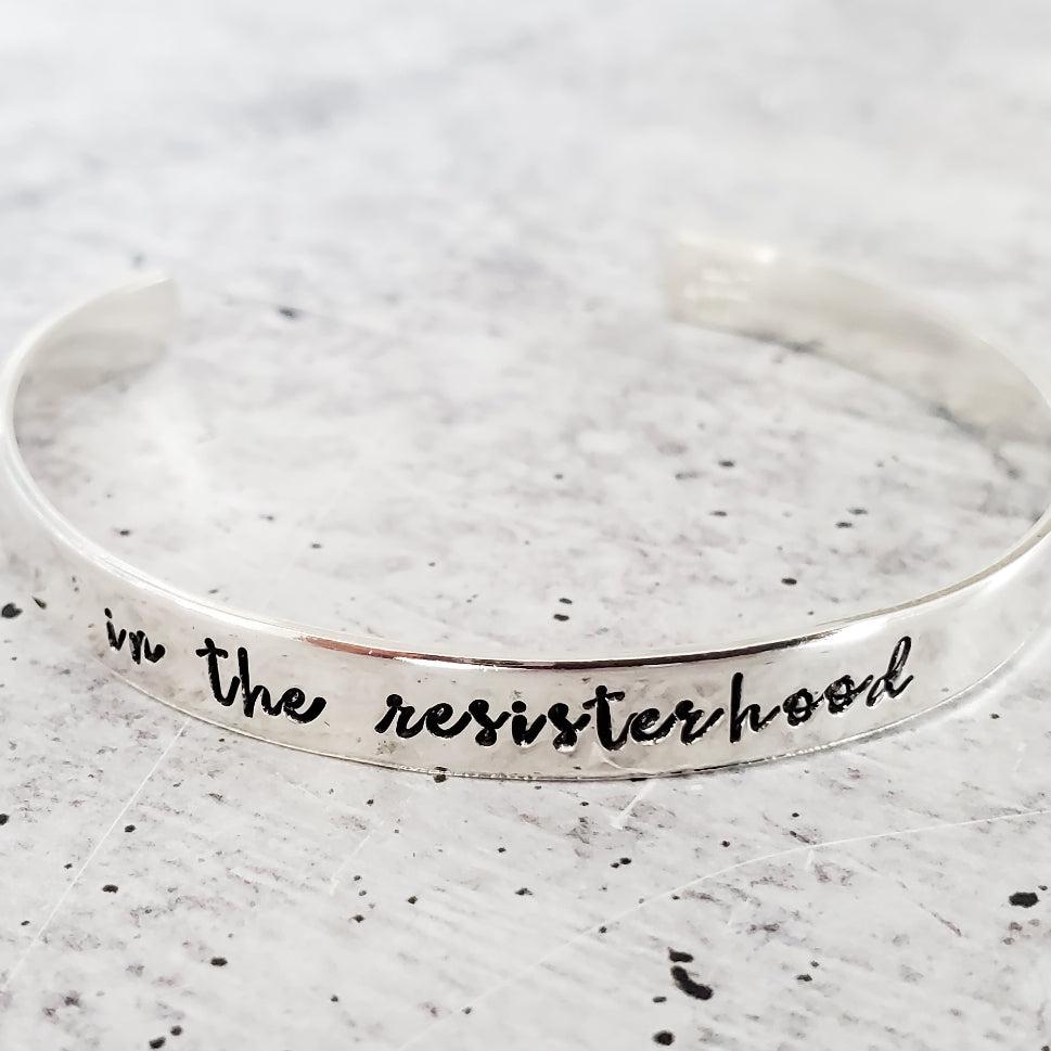 IN THE RESISTERHOOD Stacking Cuff Bracelet by Salt and Sparkle