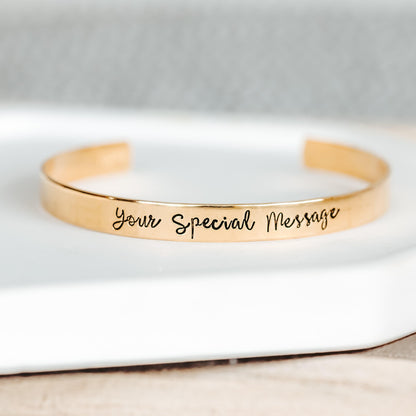 IN THE RESISTERHOOD Stacking Cuff Bracelet by Salt and Sparkle