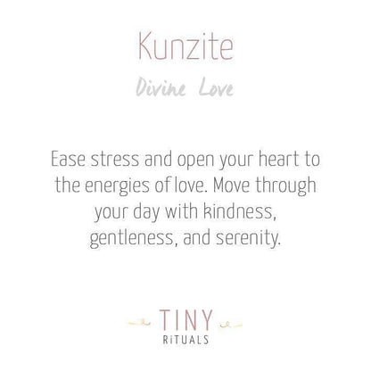 Kunzite Energy Bracelet by Tiny Rituals