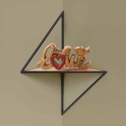 Love Handmade Wooden Sculpture by Decozen