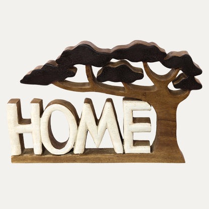 Home Handmade Wooden Sculpture by Decozen