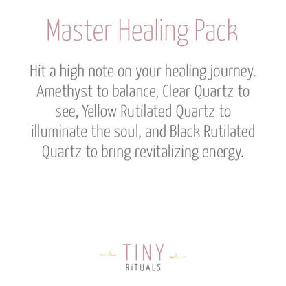 Master Healing Pack by Tiny Rituals