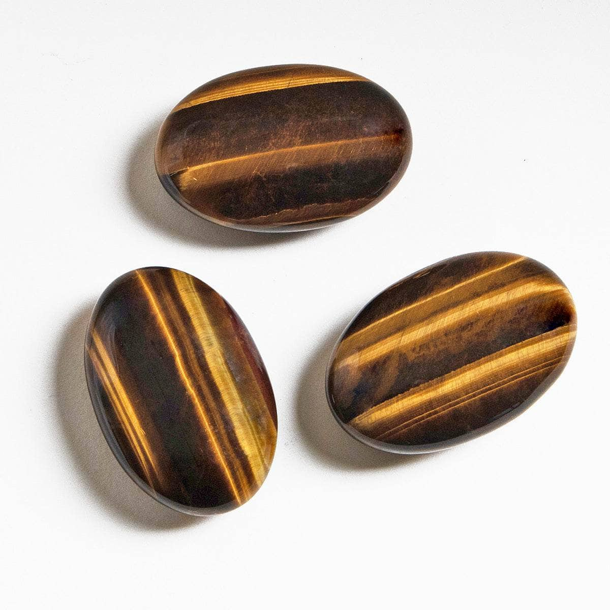 Tiger Eye Palm Stone by Tiny Rituals