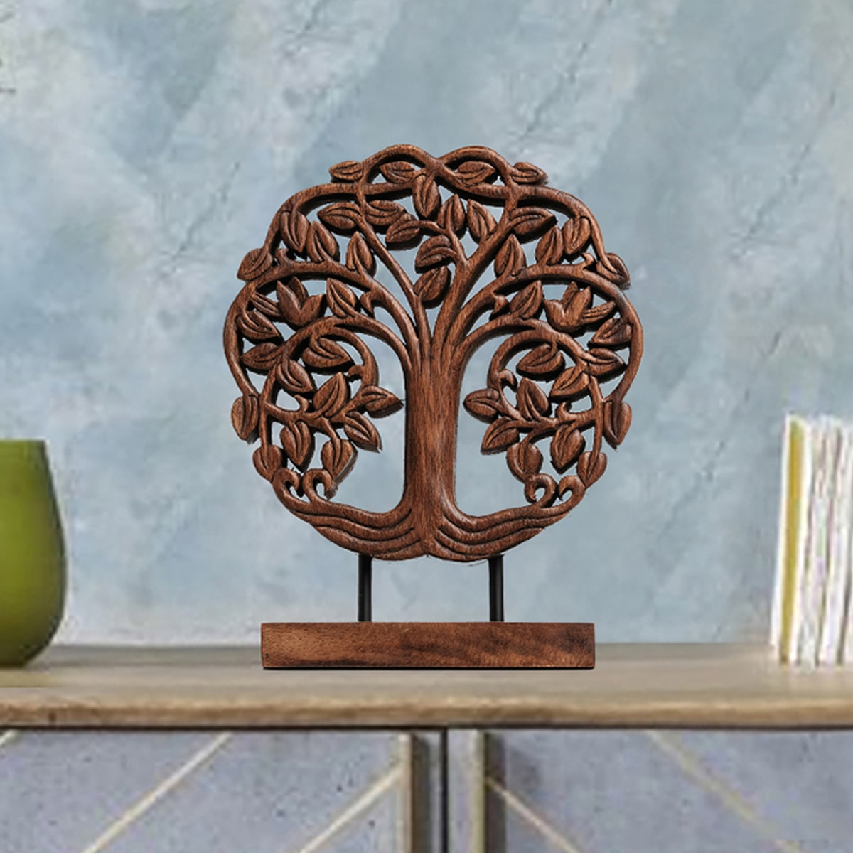 Tree of Life Handmade Wooden Sculpture by Decozen