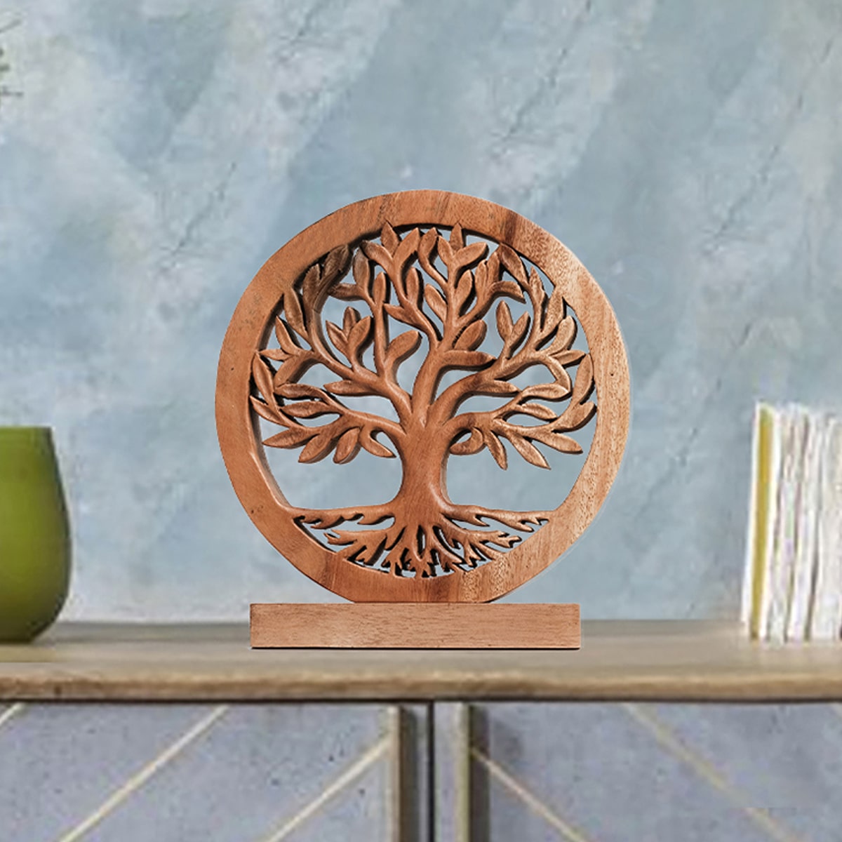 Tree of Life Handmade Wooden Sculpture by Decozen