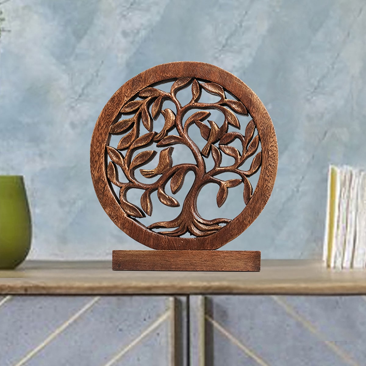 Tree of Life Handmade Wooden Sculpture by Decozen