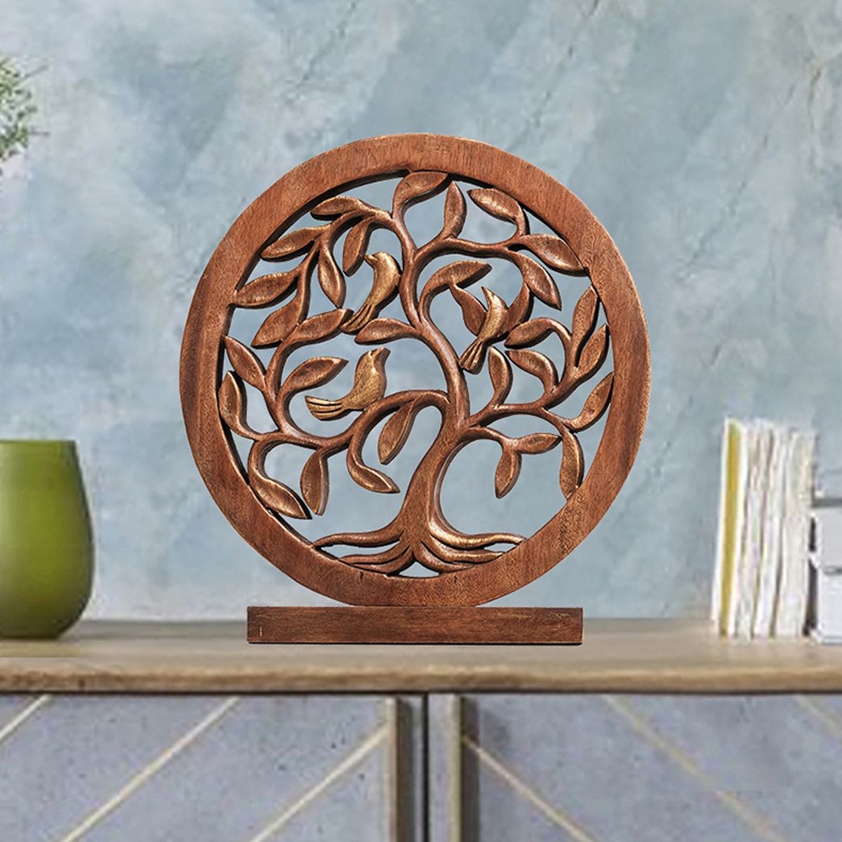 Tree of Life Handmade Wooden Sculpture by Decozen