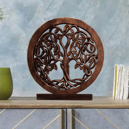 Tree of Life Handmade Wooden Sculpture by Decozen