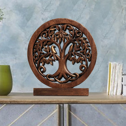 Tree of Life Handmade Wooden Sculpture by Decozen