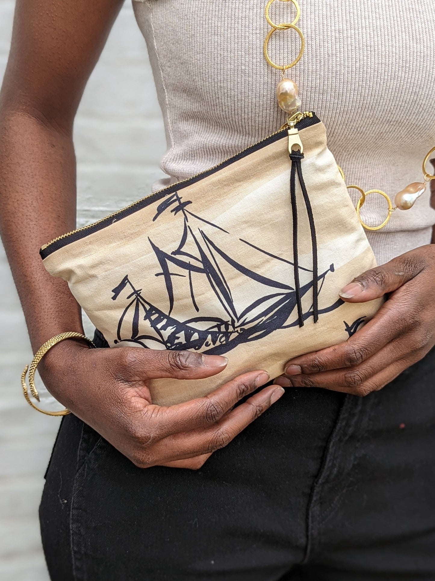 The Voyage Clutch Purse by Ash & Rose