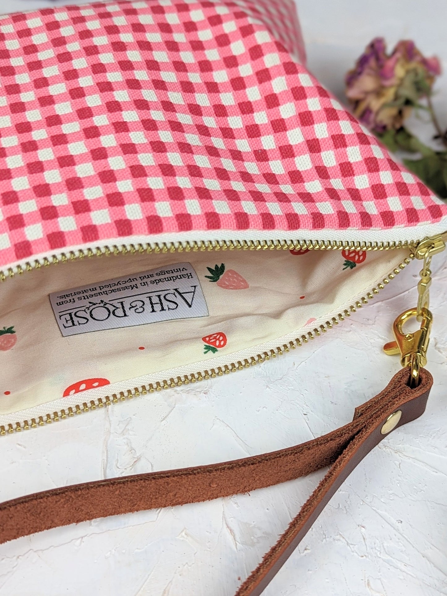 Summer Picnic Wristlet Purse by Ash & Rose