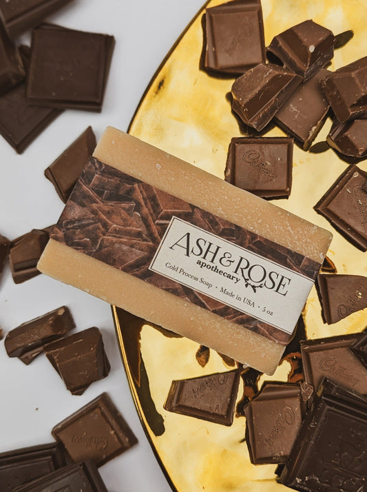 Just Chocolate Soap Bar by Ash & Rose