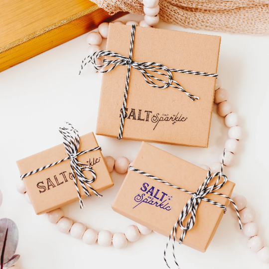 Personalized Collar Stays for Him by Salt and Sparkle