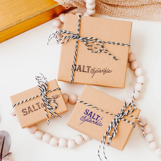 Personalized Running Shoe Tags by Salt and Sparkle