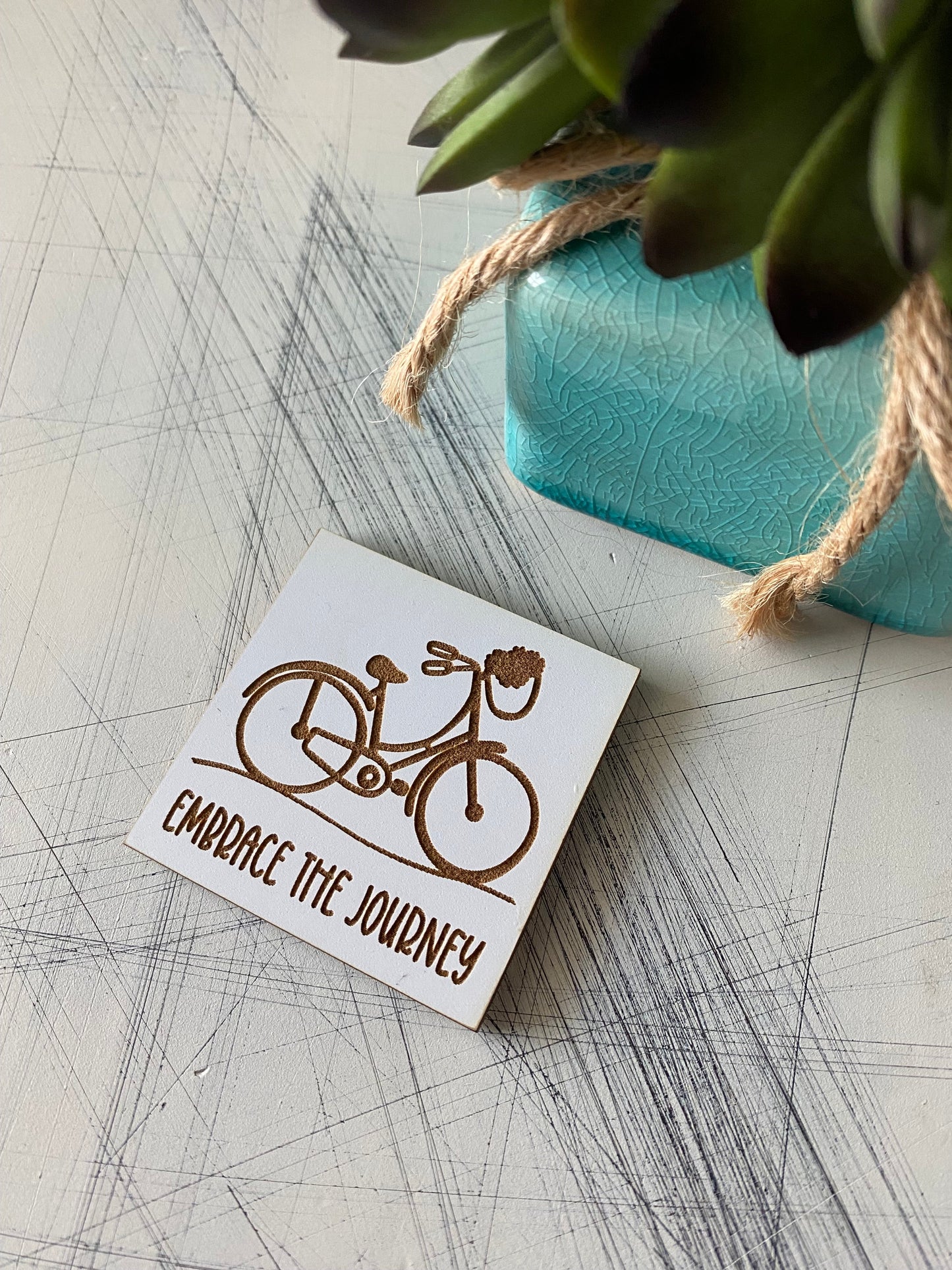 Embrace the Journey magnet by Novotny Designs