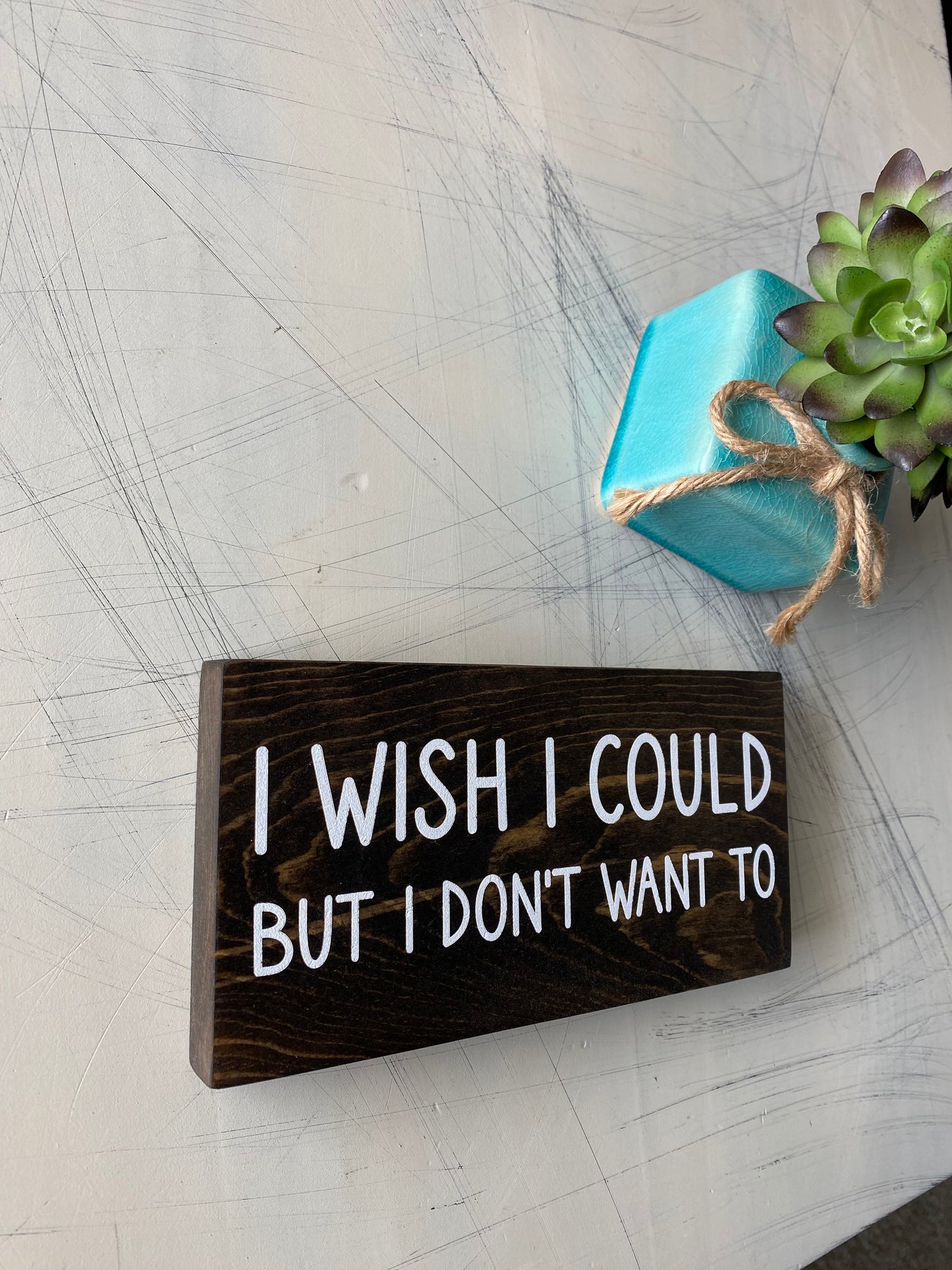 I wish I could but I don’t want to by Novotny Designs