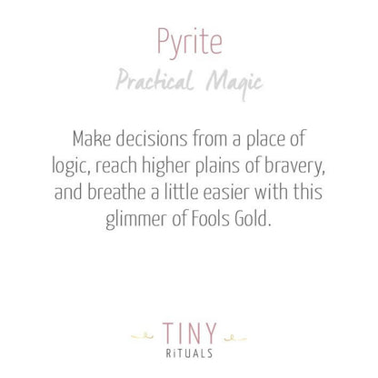 Pyrite Energy Bracelet by Tiny Rituals