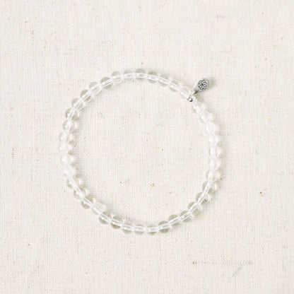 Clear Quartz Energy Bracelet by Tiny Rituals