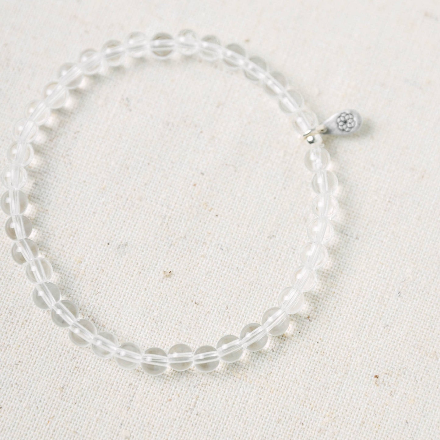 Clear Quartz Energy Bracelet by Tiny Rituals